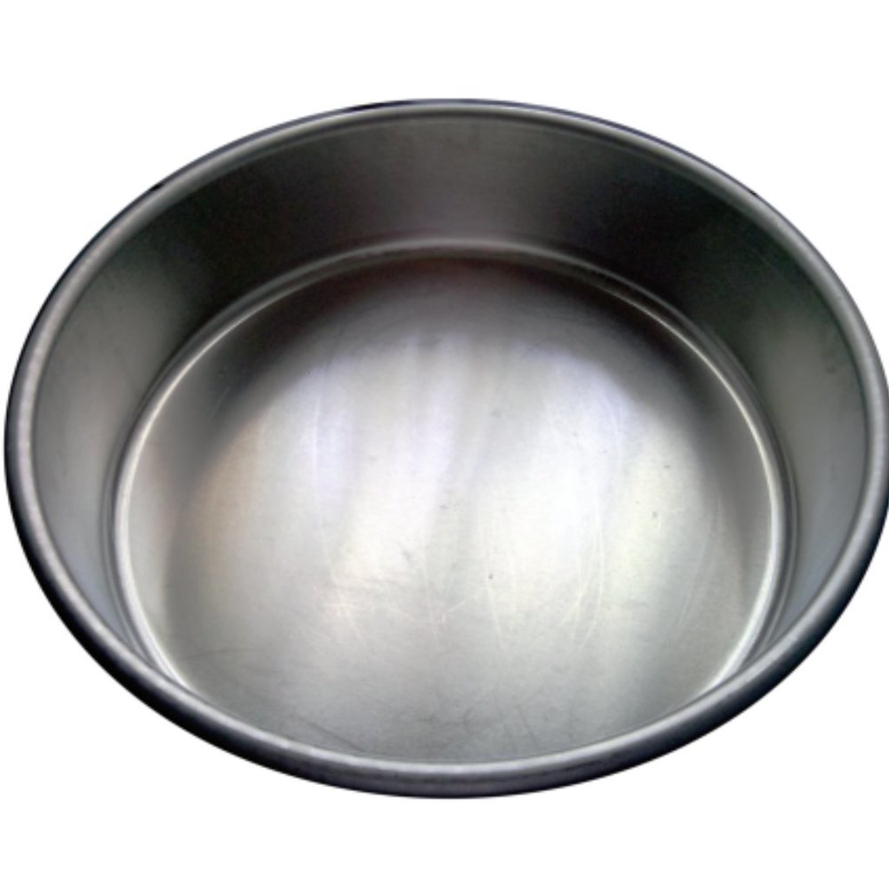 President's Choice Round Aluminum Baking Deep Dish, 9" Wide 2.5" Deep